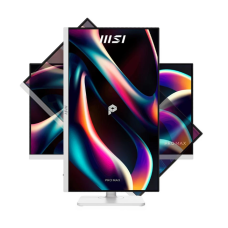 MSI PRO MAX 271QPHW E14 27 Inch 2K WQHD IPS 144Hz Dual HDMI, DP, USB, USB-C White Professional Business Productivity Monitor